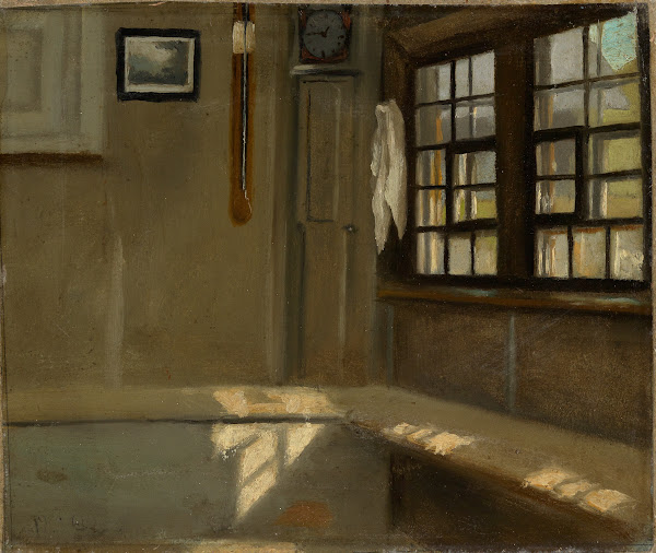 Zimmerecke in Bauernhaus 1861