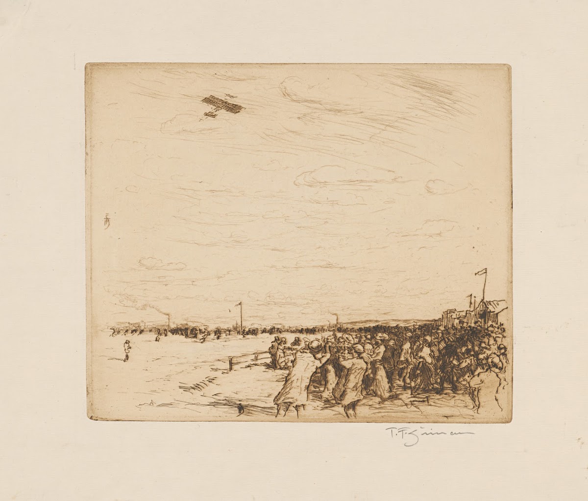 Lietadlo Prvý let aeroplánu v Paríži 1909