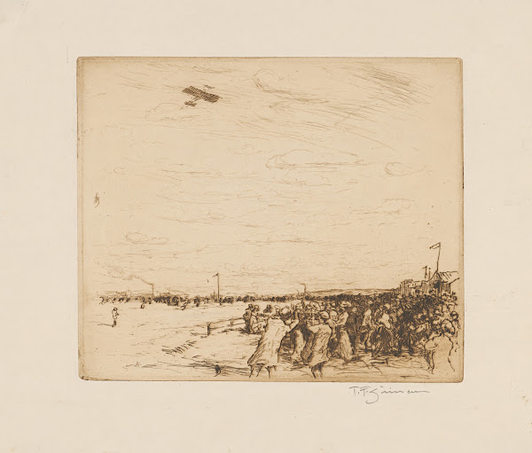 Lietadlo Prvý let aeroplánu v Paríži 1909