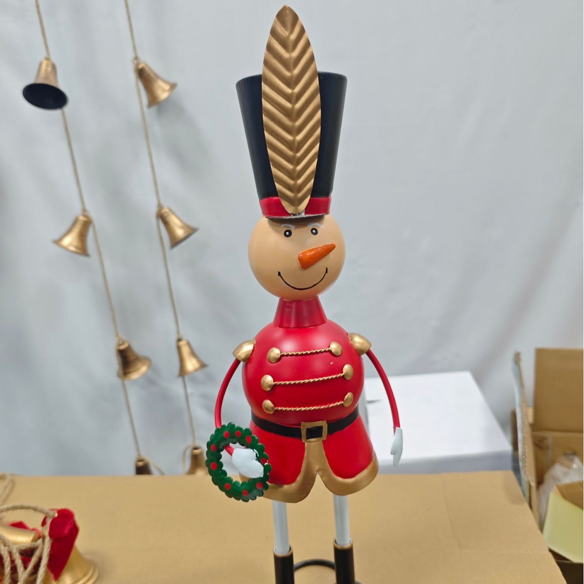 Nutcracker Set made of Metal, 5-piece