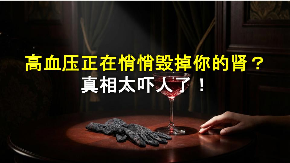 高血压正在悄悄毁掉你的肾？真相太吓人了！