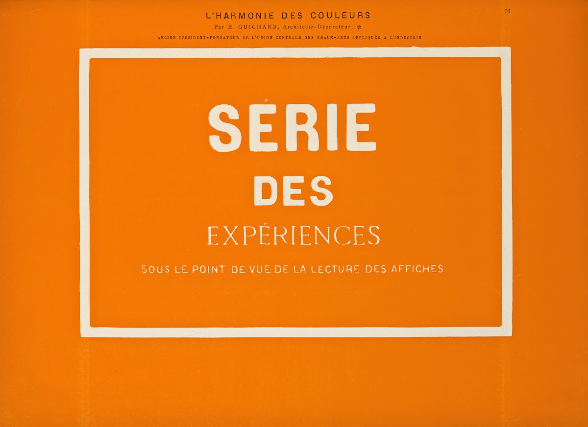 Lharmonie des couleurs  Pl127 1880