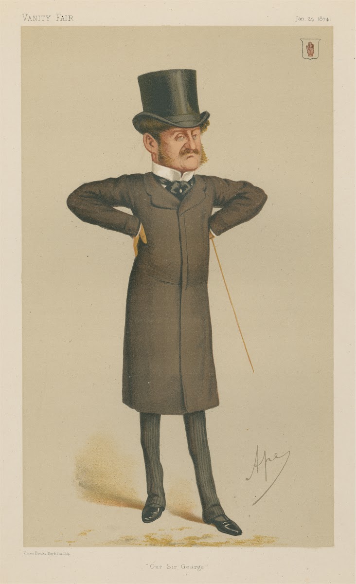 Politicians  Our Sir Gearge sic Sir George Orby Wombwell 24 January 1874 1874