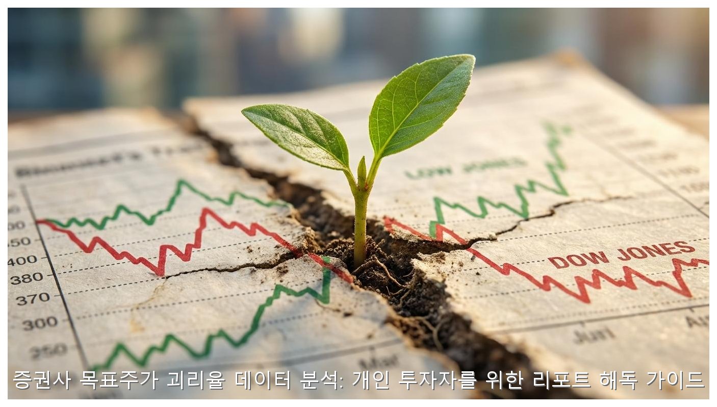 증권사 목표주가 괴리율 데이터 분석: 개인 투자자를 위한 리포트 해독 가이드 핵심 안내 및 분석 인포그래픽 (7)