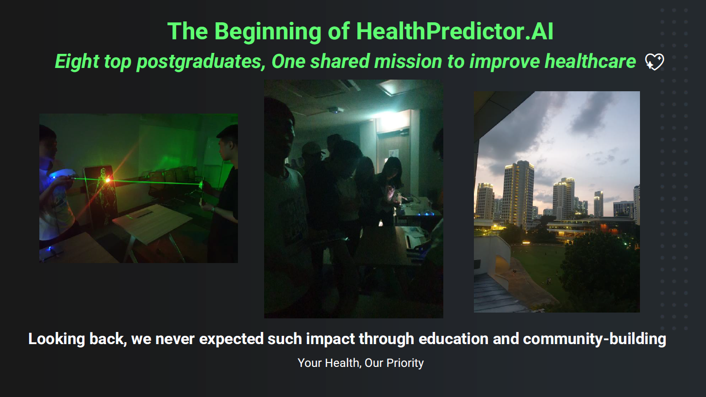 HealthPredictor.AI beginnings