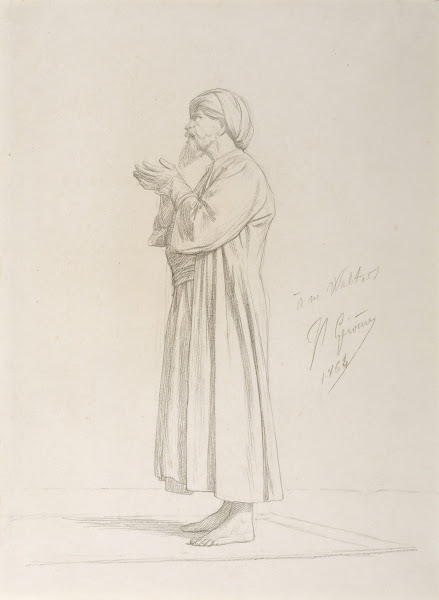 Arab Standing in Prayer 1864