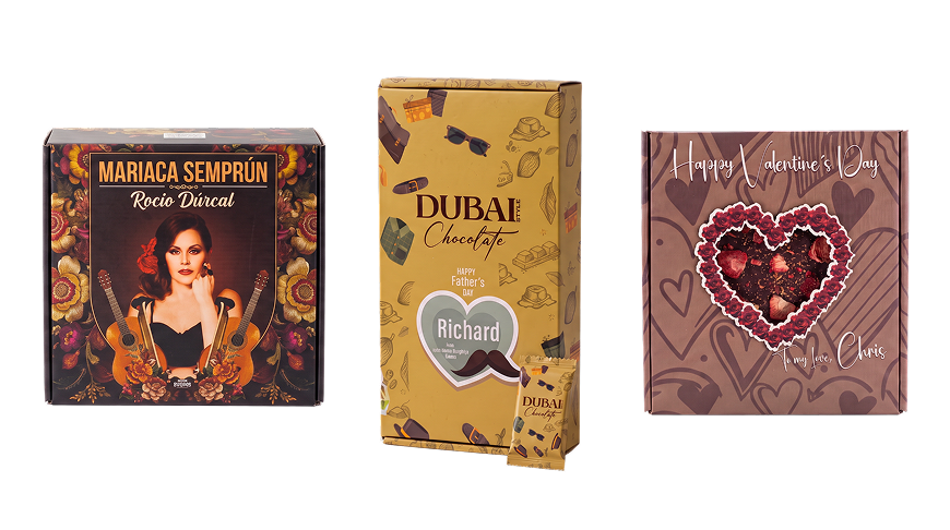 Rigid boxes — liquor, chocolate and Valentine's Day gift box collection