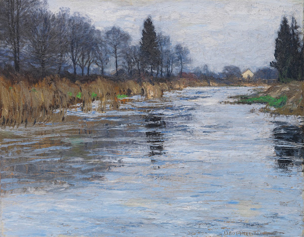Schilfteich An Der Mulde 1925