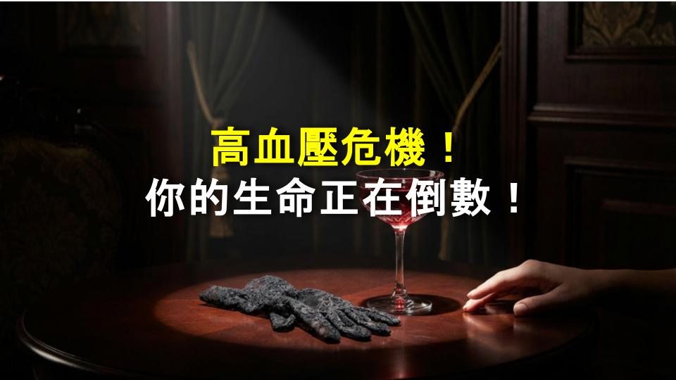 高血壓危機！你的生命正在倒數！