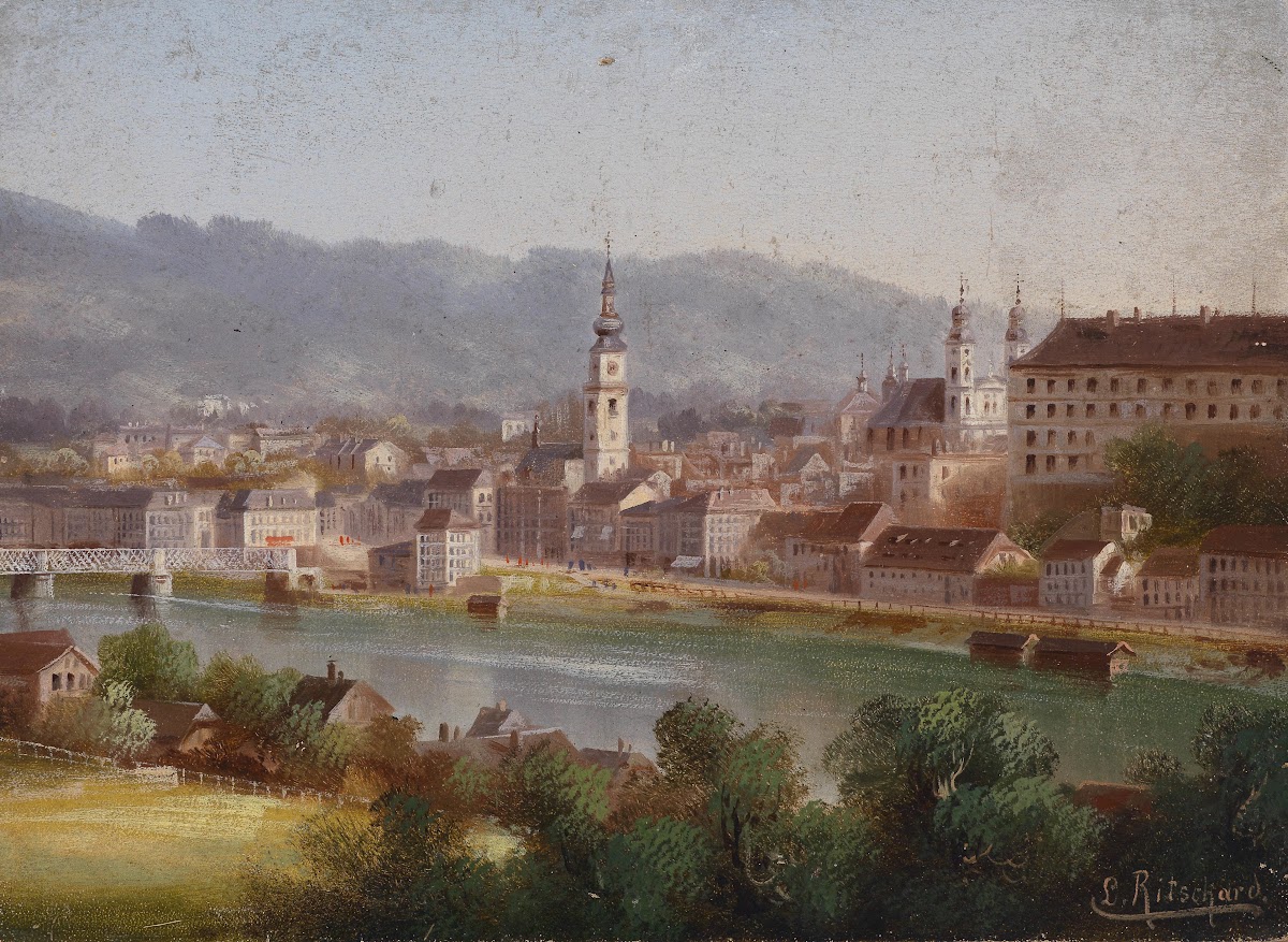 Blick auf Linz