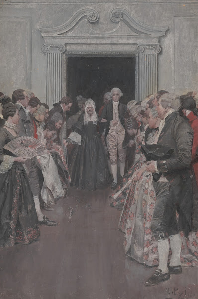 Washington Bringing His Mother Into The Ballroom Fredericksburg Ca 18901896
