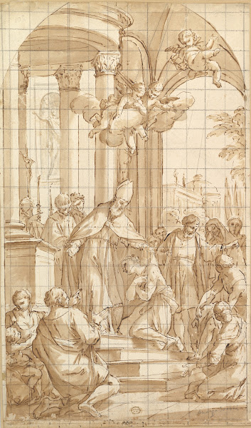 Saint Francis Renouncing His Worldly Goods 169697