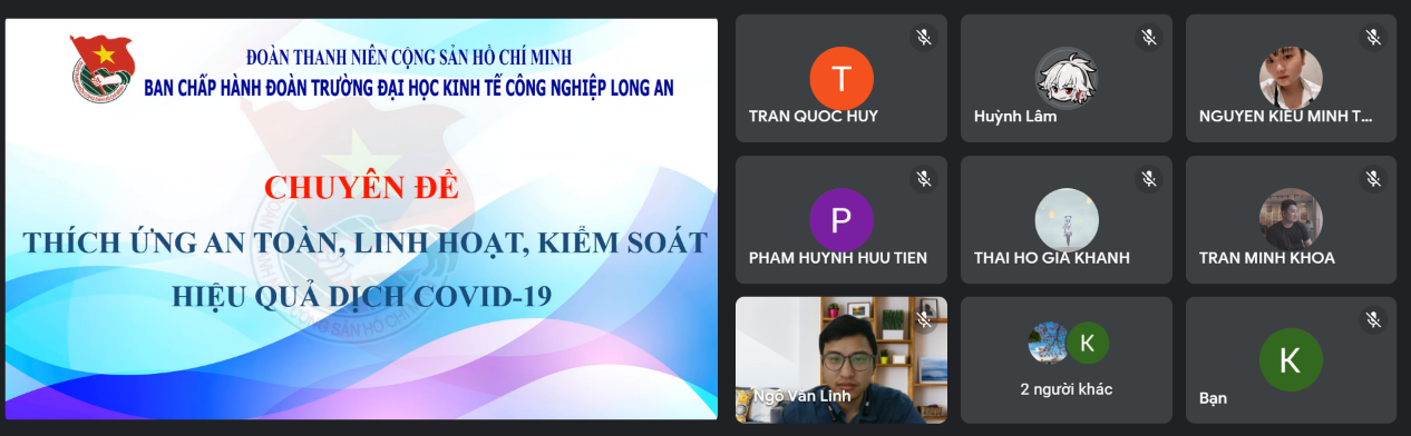 Chuyên đề “Thích ứng an toàn, linh hoạt, kiểm soát hiệu quả dịch Covid-19” được đ/c Ngô Văn Linh báo cáo