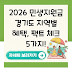 2026 민생지원금 경기도 지역별 혜택, 팩트 체크 5가지!