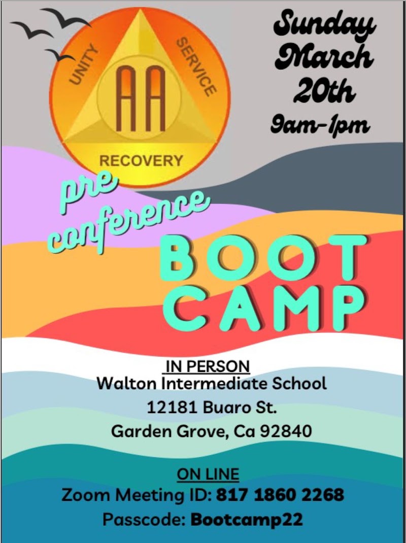Flyer: Pre-Conference Boot Camp