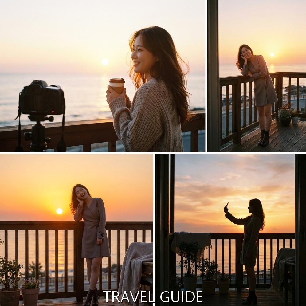 오션뷰 숙소에서 '인생샷' 건지는 비법 (Feat. 한국인 모델)