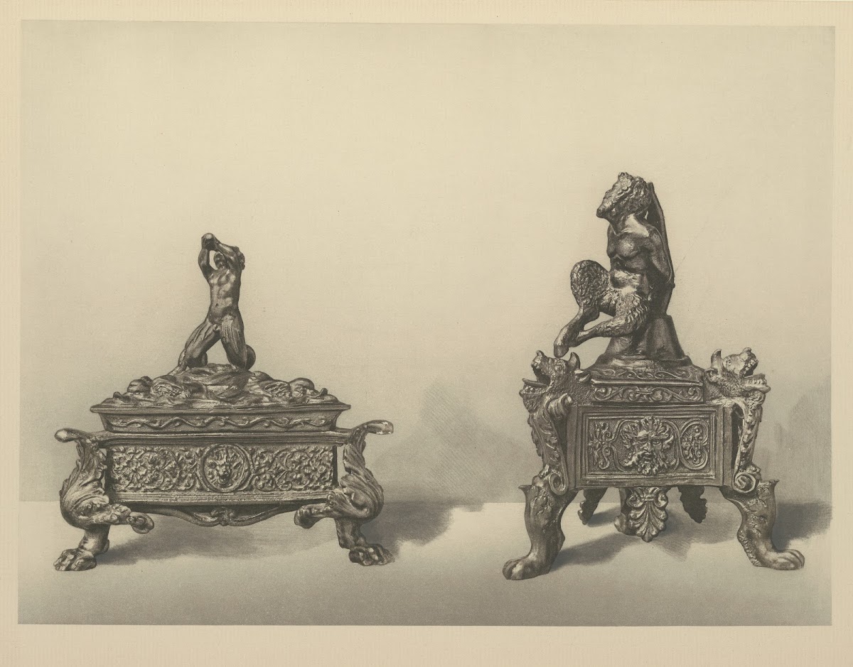 Inkstand With Satyr  Riccio Inkstand  Workshop Of Riccio 1910