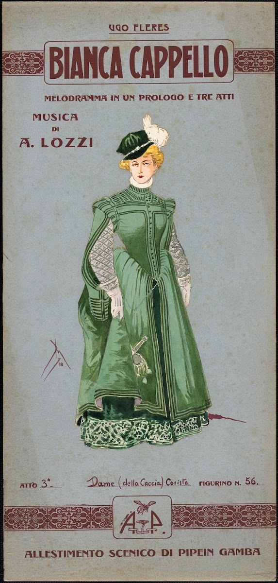 Dame della Caccia Corista 1910