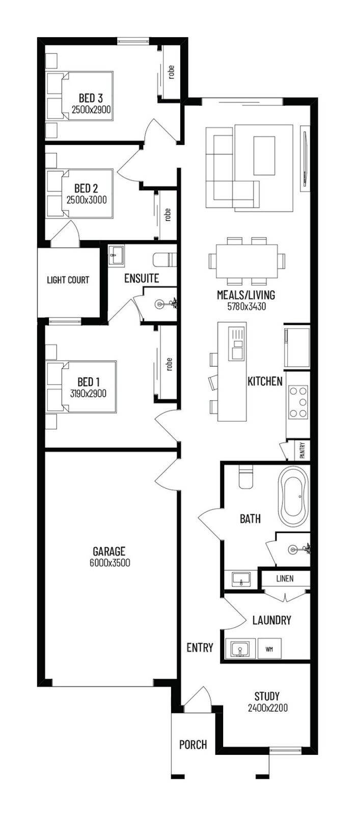 House and Land Investment Property in Mambourin, VIC (3.82% Yield) | Aus Investment Properties - Floor Plan 1