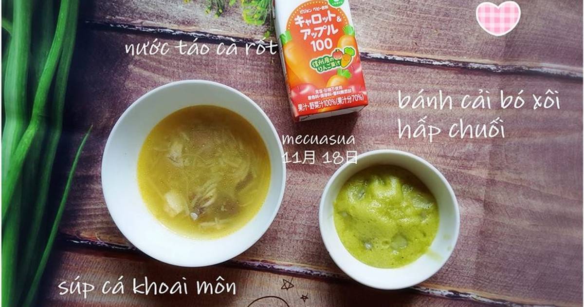 Súp cá khoai môn