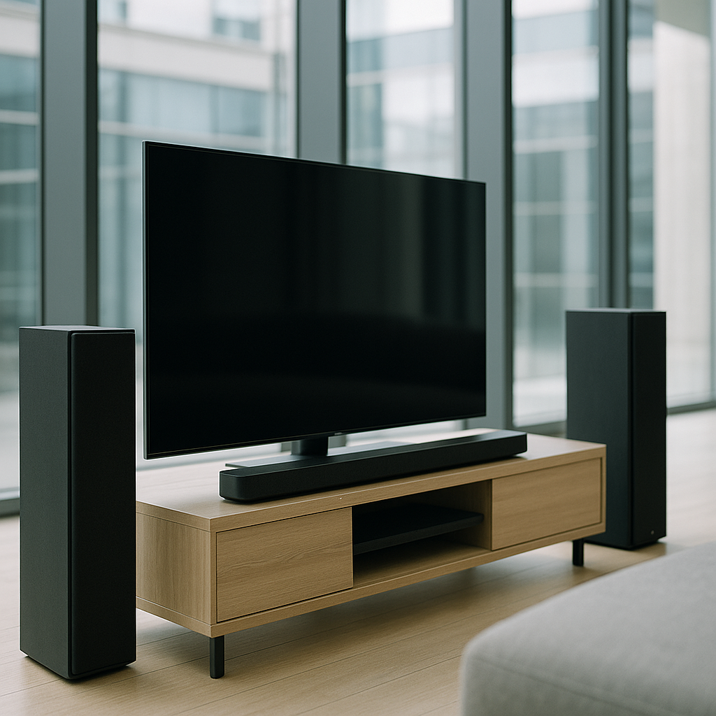 Comparativa entre barras de sonido y altavoces independientes para Smart TV: optimización del audio en la era digital