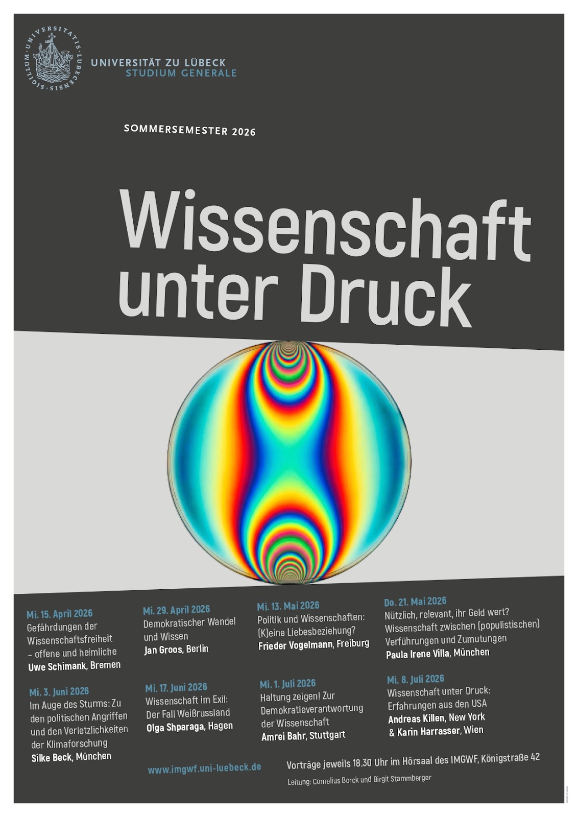 Flyer der Vortragsreihe