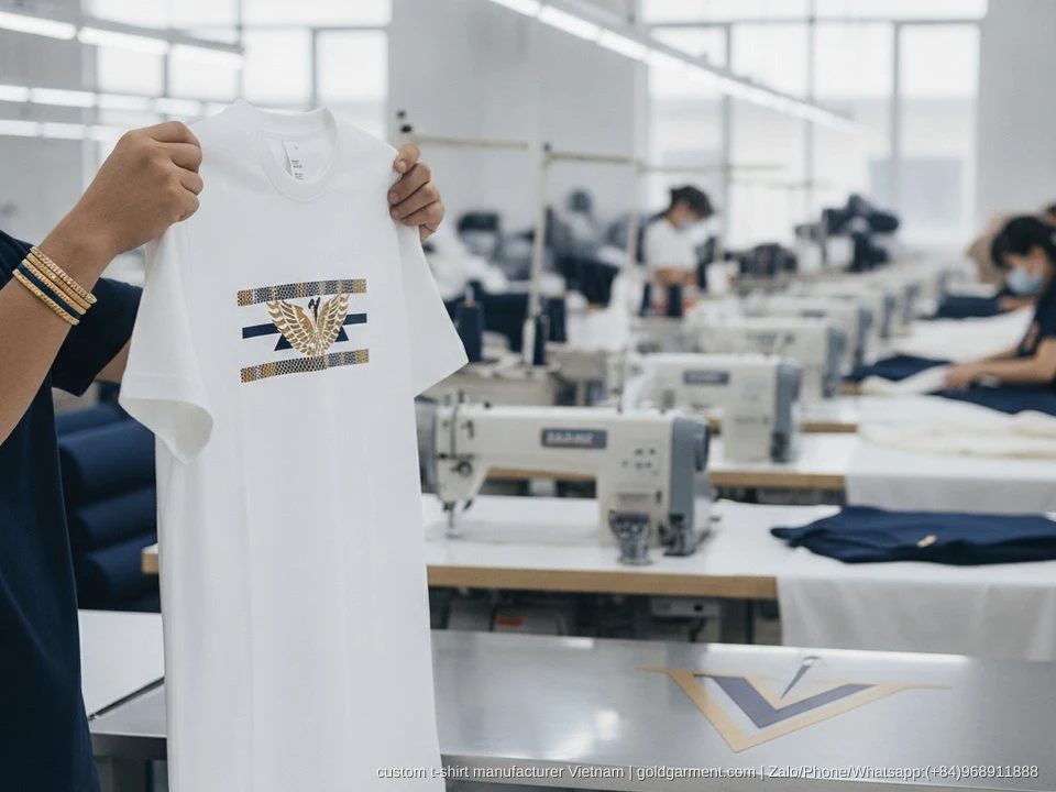 Custom T-Shirt Manufacturing in Vietnam: MOQ, Pricing & Lead Times Guide - Gold Garment Vietnam