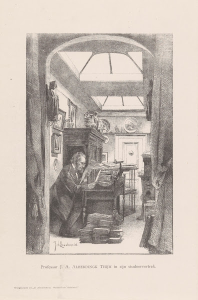 Portret van Josephus Albertus Alberdingk Thijm
