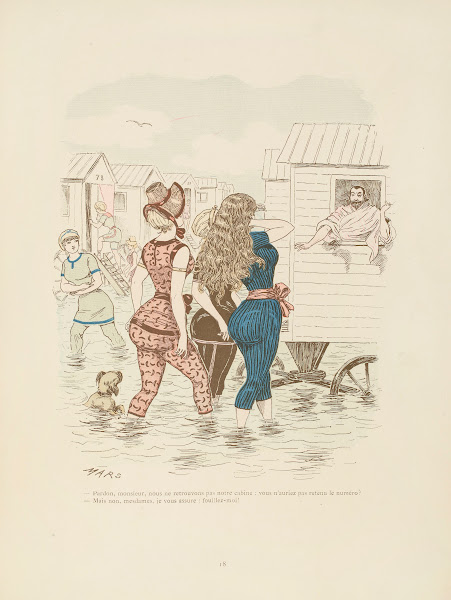 Aux bains de mer dOstende Pl19 1885