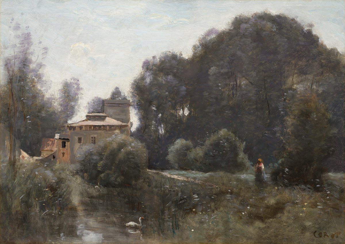 Souvenir de la Villa Borghèse circa 1855