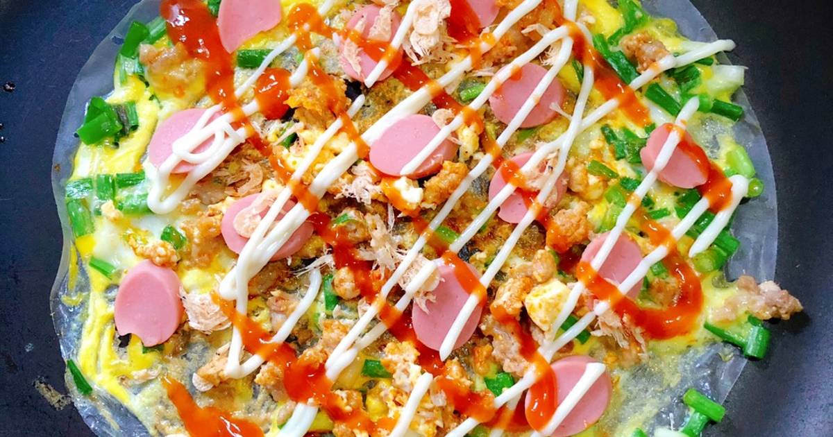 Bánh Tráng Nướng Đà Lạt (Nước ngoài gọi là Pizza Việt Nam 🤣)