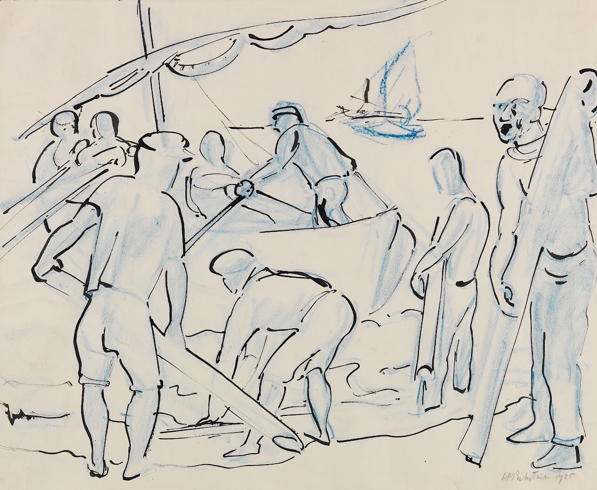 Boats on the Water II 1925