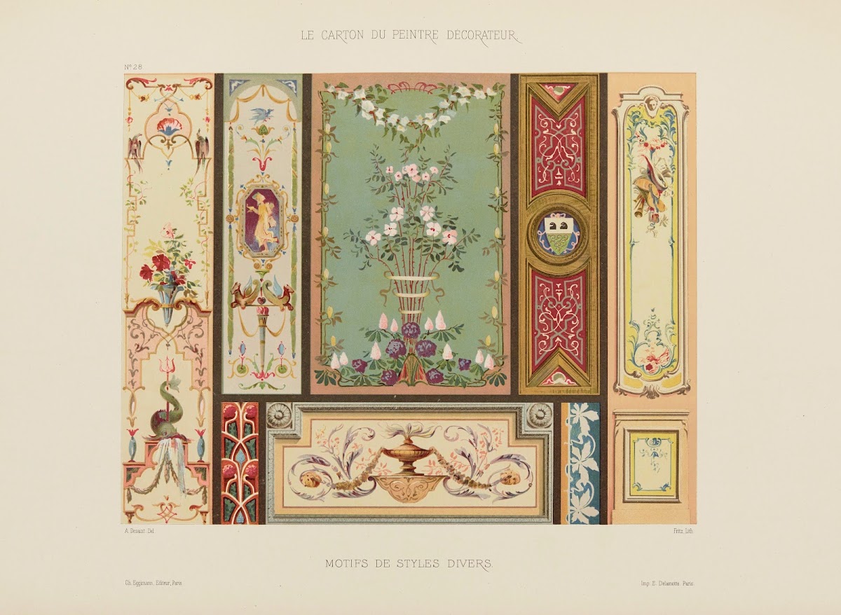 Motifs De Styles Divers 1910
