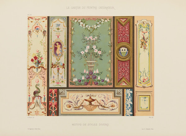 Motifs De Styles Divers 1910