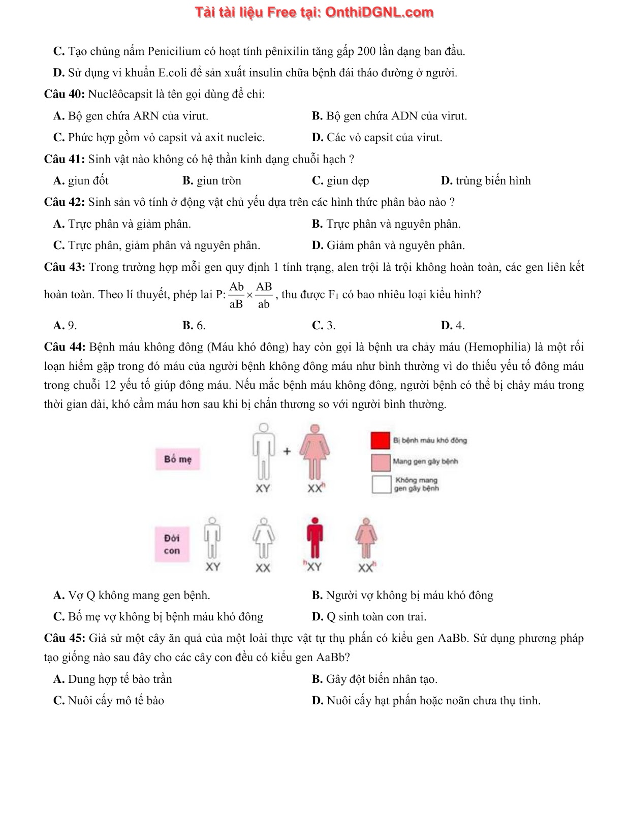 135 bài tập môn Hóa học - Ôn thi ĐGNL Bách khoa Hà nội Phần 6