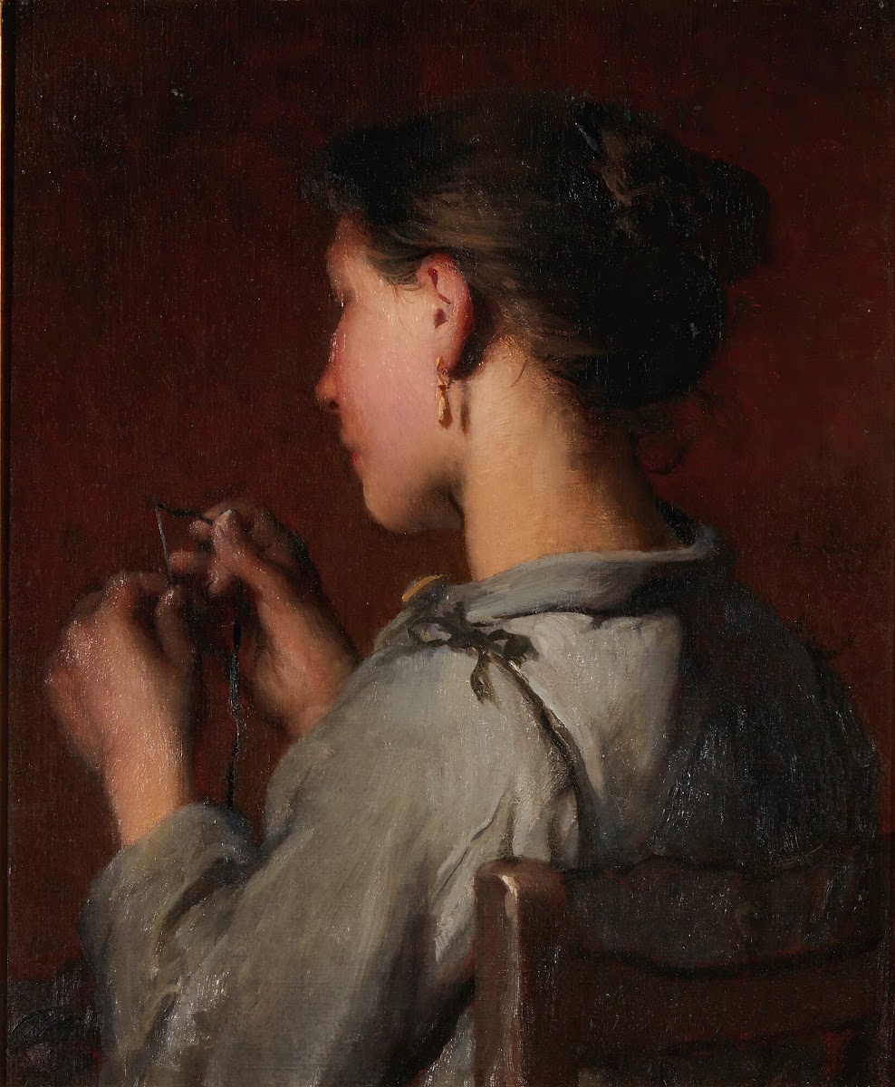 The Young Seamstress
