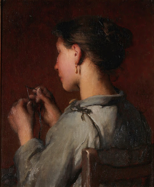 The Young Seamstress
