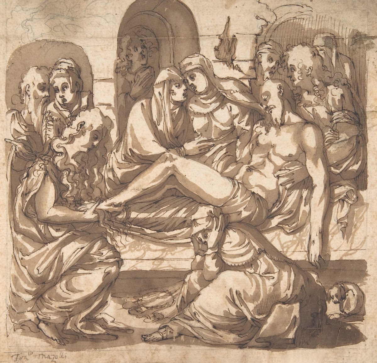 Entombment 16th century