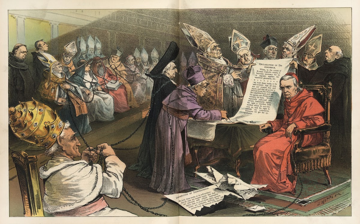 The declaration of dependence 1882