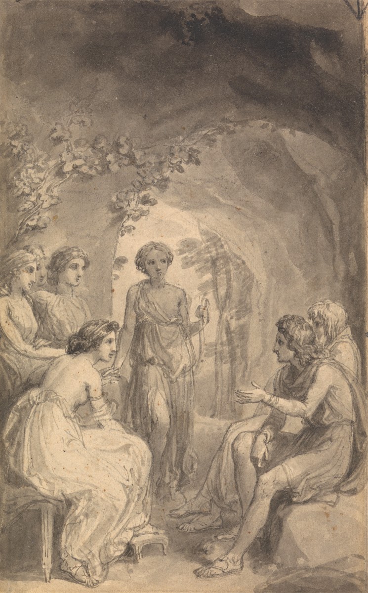 One of Six Illustrations to Fenelons The Adventures of Telemachus son of Ulysses