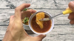 Cuối cùng chúng ta có được món phá lấu khăn lông bò thật hấp dẫn.