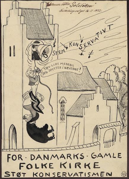 For Danmarks gamle folkekirke  Støt konservatismen 1932