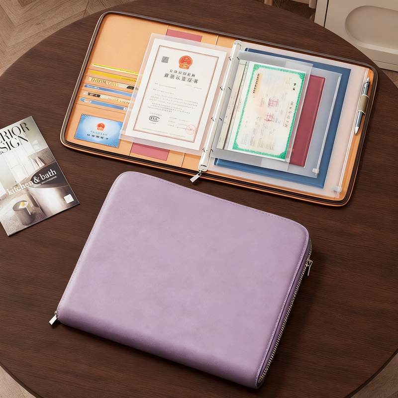 Document bag for IDs and documents