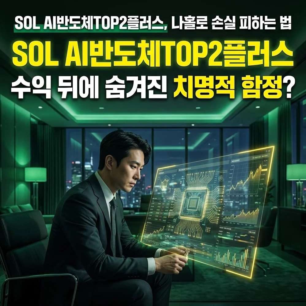 SOL AI반도체TOP2플러스, '이것' 모르고 투자했다간 상승장에서도 나홀로 손실 봅니다