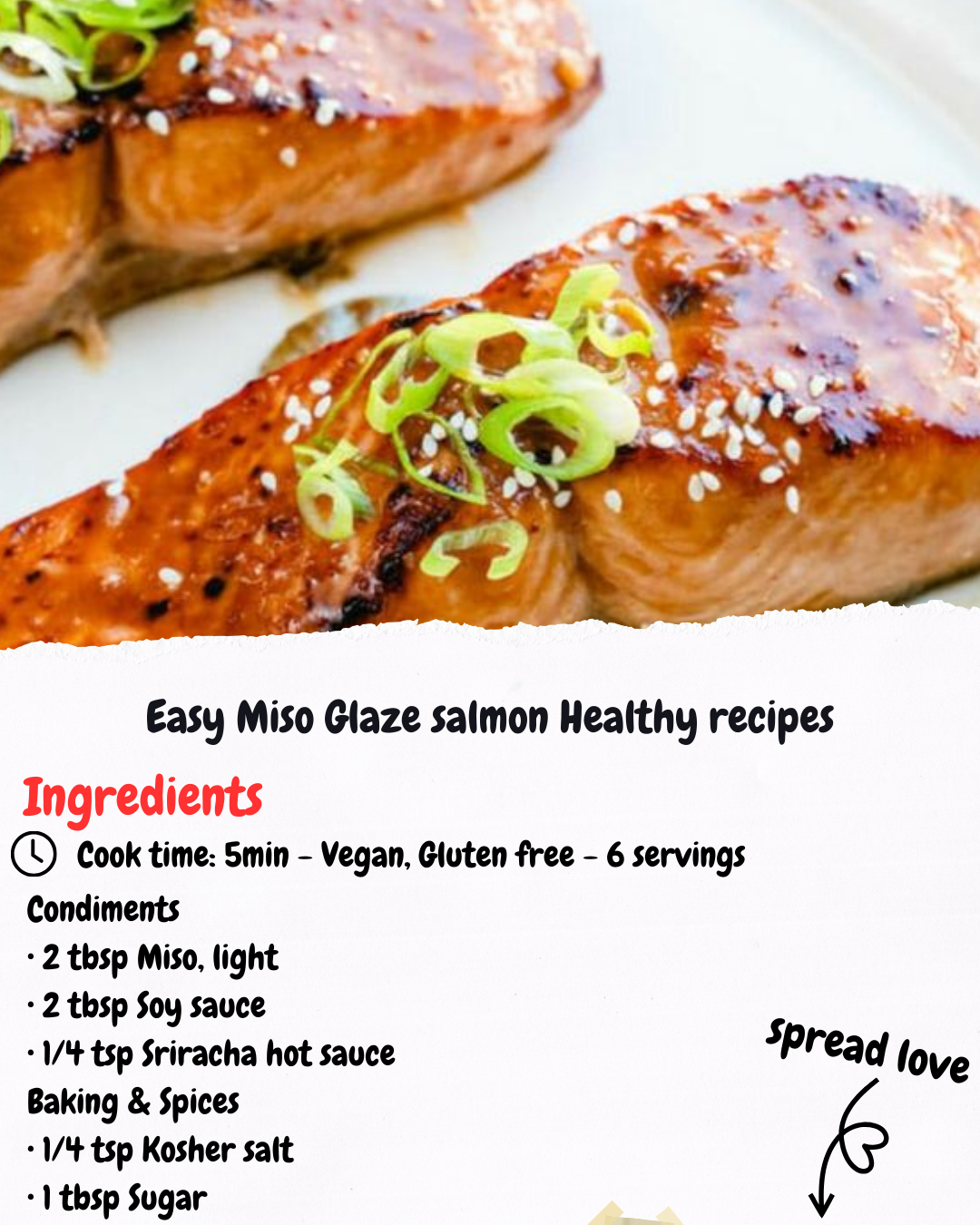 Easy Miso Glaze salmon Healthy recipes