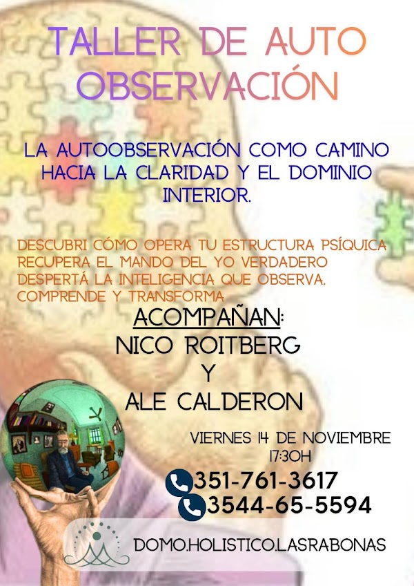 TALLER DE AUTO-OBSERVACIÓN 🌿