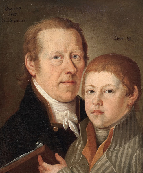 Selbstbildnis Mit Sohn 1813