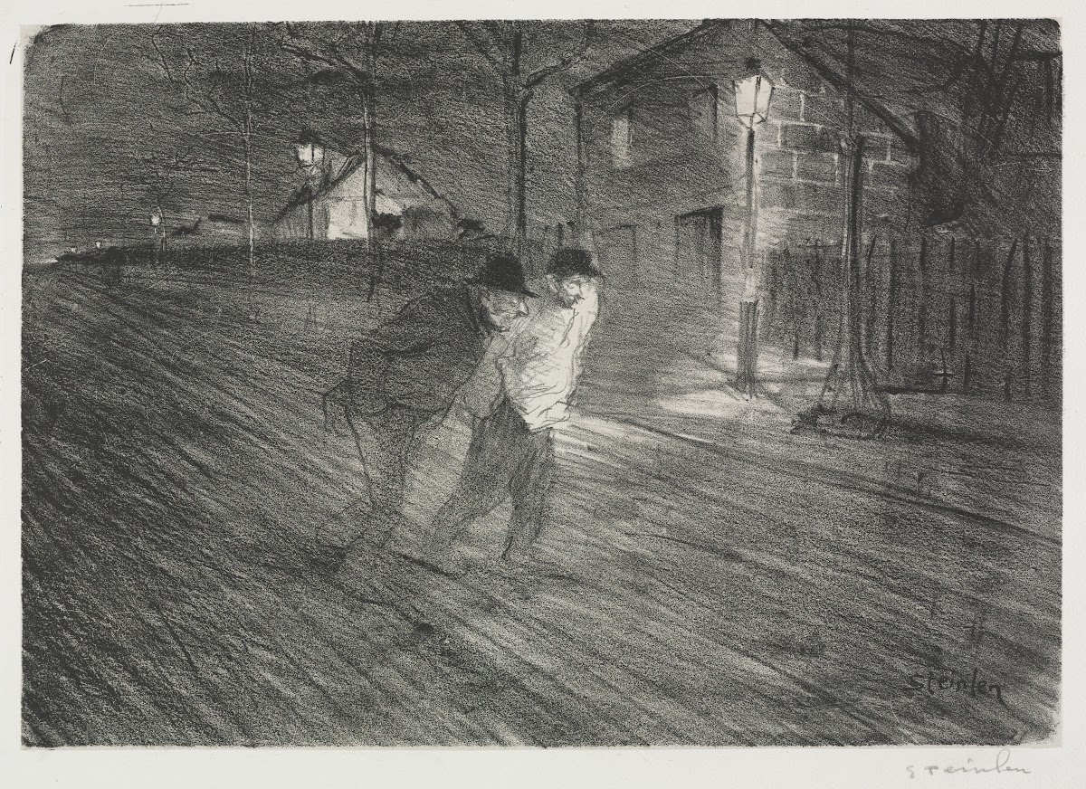 La Rue Coulaincourt 1896