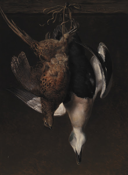 Game A Pheasant And An Eider 1846