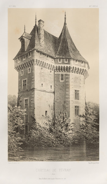 Château de Tévray Eure 1860